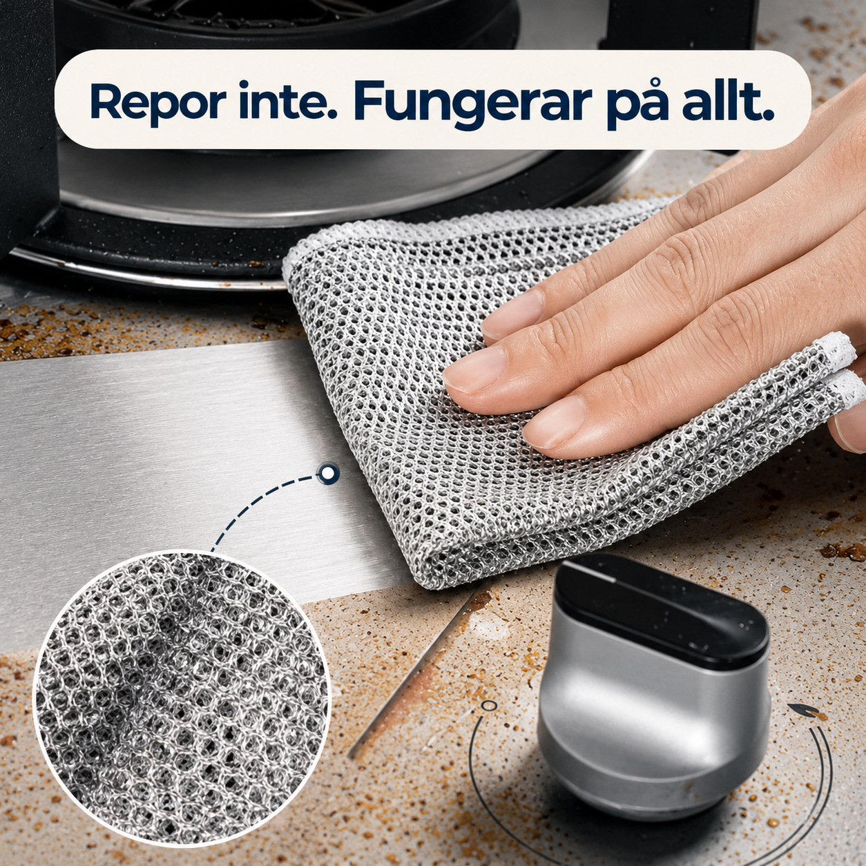 Skrubba | Återanvändbar rengöringsduk
