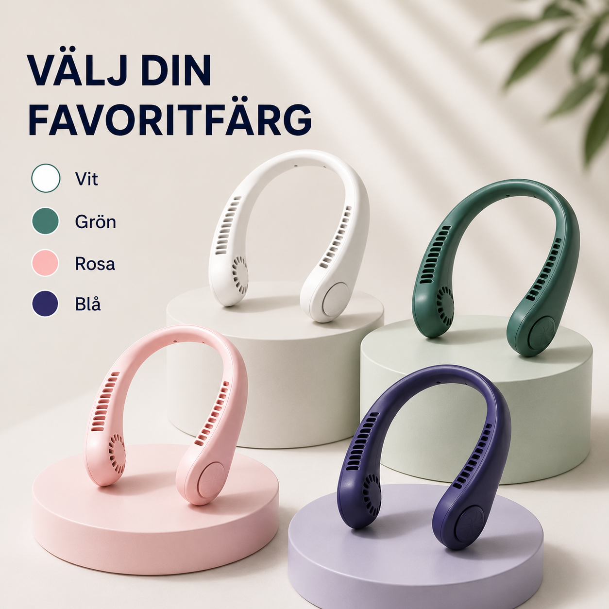 Vento™ | Bärbar nackfläkt